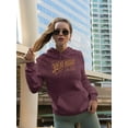 thumbnail image 2 of My Gang My Rules Hoodie Women -Image by Shutterstock, Female Medium, 2 of 4