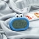 thumbnail image 2 of Digital Desk Clock Big Mouth Alarm Clock, Big Mouth Alarm Clock, LED display, silent alarm, foldable design, metal frame, for bedroom, smart alarm clock, long battery life, for office,, 2 of 7