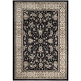 thumbnail image 2 of SAFAVIEH Lyndhurst Janel Traditional Bordered Area Rug, Anthracite/Cream, 4' x 6', 2 of 7