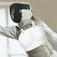 thumbnail image 5 of SEWCHICS White Fencing Chest Guard Protective Gear for Men and Women, Safety Equipment for Indoor and Outdoor Use, 5 of 8