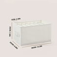 thumbnail image 3 of Drawer Organizers and Dividers Folding Drawer Storage Box Pants Storage Box Drawer Underwear Storage Compartment Wardrobe Storage Box, 3 of 9