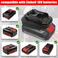 thumbnail image 3 of Adapter for OZITO for EINHELL 18V Lithium Battery Converter for Makita 18V Lithium Battery, Convert to Makita 18V Battery for Makita 18V Lithium Battery Tool, 3 of 7