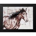 thumbnail image 2 of Orlov, Irena 14x12 Black Modern Framed Museum Art Print Titled - Winner Horse III, 2 of 5