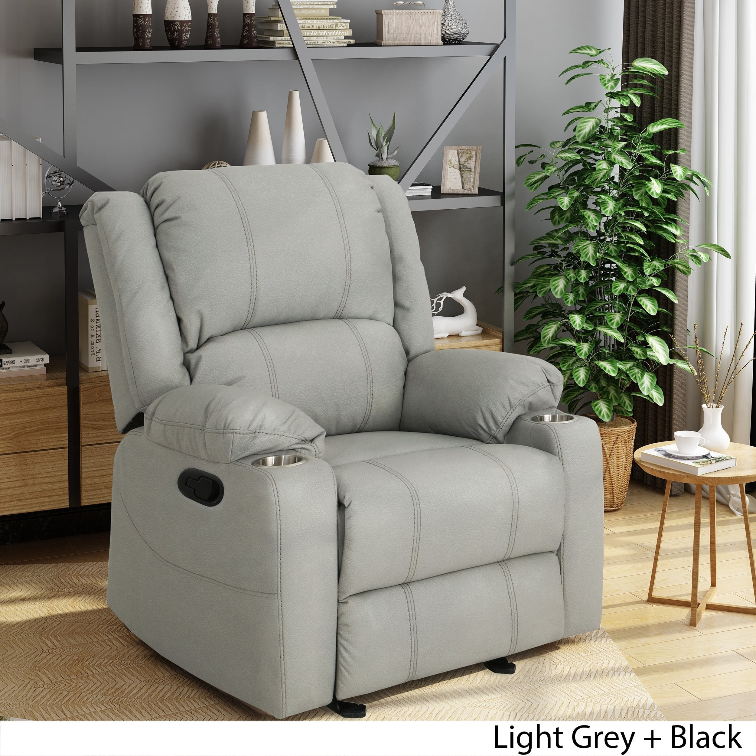 Christopher Knight Home Sarina, Traditional Leather Recliners