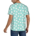 thumbnail image 2 of Lsque Cartoon Teeth1 Pattern Mens Polo Golf Shirts Funny Graphics Shorts Sleeve Button Shirts Baseball T-shirt-3X-Large, 2 of 7