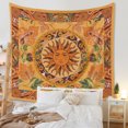 thumbnail image 3 of Yeacher 1PCS Home Bohemian Milled Tapestry 73cm * 95cm Sun Pattern Room Background Hanging Cloth, 3 of 6