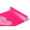 thumbnail image 2 of Rwraps Pink Heart True Contentment Gloss Vinyl Film Wrap 59in x 7ft Vinyl Vehicle Car Film Sheet, 2 of 9