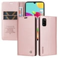 thumbnail image 1 of Allytech Flip Wallet Case For Samsung Galaxy A13 5G,360 Protection Luxury Solid Color PU Leather Magnetic Closure Folio Credit Card Slots Kickstand Shockproof Soft TPU Cover.Rosegold, 1 of 10