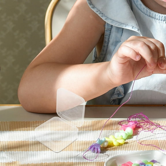 LIFKOME 20pcs Small storage Boxes with Hinged Lids Travel Organization Mini Plastic Containers for Beads Jewelry Crafts and Small Items