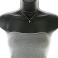thumbnail image 5 of Mi Amore Necklace-Earring-Set Silver-Tone/Black, 5 of 5