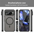 thumbnail image 2 of YEYKX Magnetic for Google Pixel 10 Pro Case [Compatible with MagSafe] [Military Grade Drop Protection] Translucent Matte Shockproof Phone Case,Black,For Google Pixel 10 Pro, 2 of 8