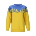 thumbnail image 7 of SXCXLSA Women Casual Knitted Sweater Loose Fit Long Sleeve Pullover Lightweight Soft Knit Top for Spring Fall Everyday Wear, 7 of 7