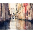 thumbnail image 2 of Coomes, Sylvia 32x26 Black Ornate Wood Framed with Double Matting Museum Art Print Titled - Venice Bokeh XIV, 2 of 4