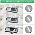 thumbnail image 4 of Electric Knife Sharpener,Portable Knives Sharpening Tool with LCD Screen,Adjustable Rotational Speed,Knife Sharpener Machine Quickly Sharpening,for Straight, Serrated,Meat Cleaver, 4 of 5