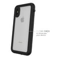 thumbnail image 6 of Body Glove Tidal Waterproof Phone Case for iPhone Xs Max - Black/Clear, 6 of 9