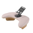 thumbnail image 4 of Manicure Arm Rest Nail Art Pillow Phone Holder Adjustable PU Leather Support for Salon Technicians and Home Use, 4 of 7