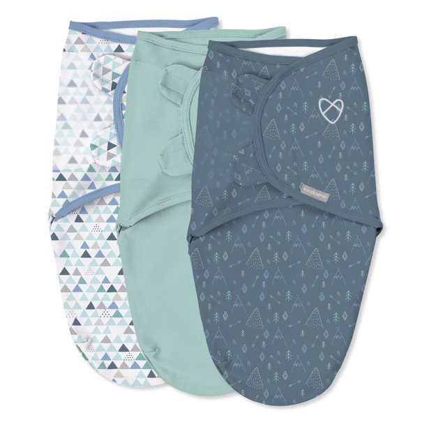 Envoltorio original SwaddleMe de Ingenuity para 3 a 6 meses, paquete de 3