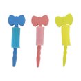 thumbnail image 1 of Ofertas Únicas 3 Pcs Rodillo de Cabello de Espuma de Esponja Duradero y Conveniente para Mujeres 6.30"x2.05" Azul Amarillo Naranja, 1 of 4
