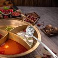 thumbnail image 4 of ITSELFER Soup Ladle Stainless Steel Ladles Spoon Slotted Colander Spoon Hot Pot Spoon Gravy Ladles For Serving Gravy Hot Pot Restaurant, 4 of 5