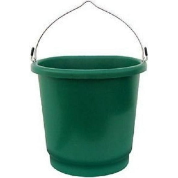 Farm Innovators FB-80 3 Gallon Flat Back Heated Livestock Water Bucket - Quantity of 1