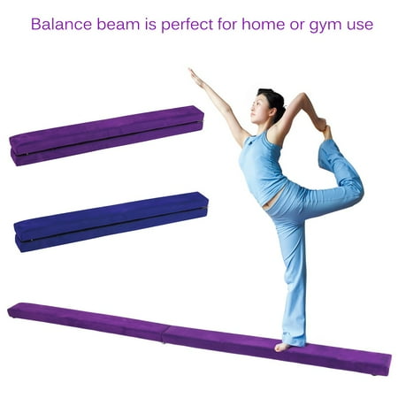 Gymnastics Balance Bar Home Gym Training Stickers Folding Gymnastics Balance Beam Horizontal Bar
