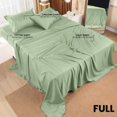 thumbnail image 2 of King Bed Sheet Set Piece Bedding Soft Brushed Microfiber Fabric Shrinkage & Fade Easy Care (), 2 of 6