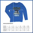 thumbnail image 7 of It's a Philly Thing Funny Women's Long Sleeve T-shirt Philadelphia Championship City of Brotherly Love Football League Fan, 7 of 7