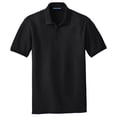thumbnail image 5 of Mafoose Men Short Sleeves Core Classic Male Polo Deep Black 3X-Large, 5 of 6