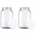 thumbnail image 3 of Home Brew Ohio One Gallon Glass Wide Mouth Jar With Solid Lid Set of 2, 3 of 5