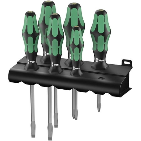 

Wera 05007680001 Kraftform Plus 334 SK/6 Rack Screwdriver Set Lasertip and Rack