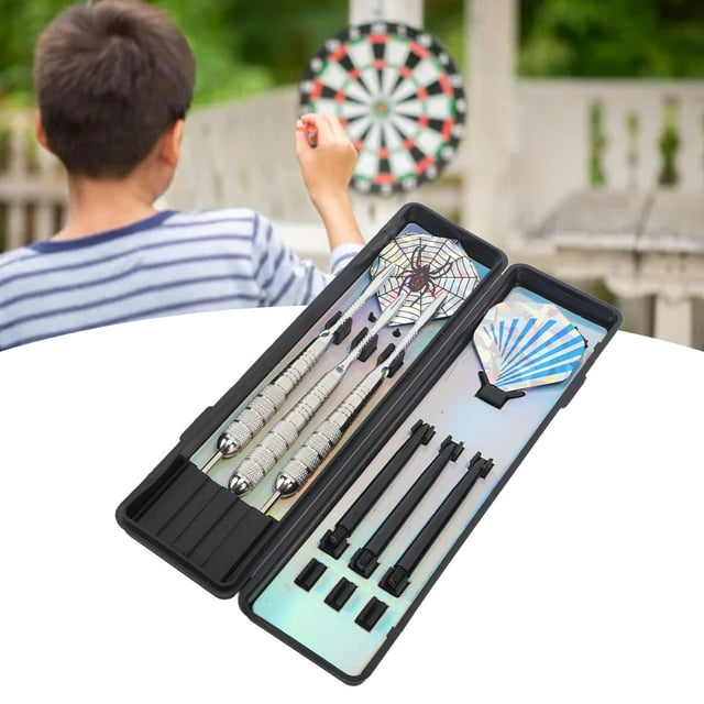 Professional Metal Darts Darts Metal Tip Set Professional Tip Darts Set Metal Darts Shooting Darts Metal Tip Darts Set Iron Aluminum Lightweight Enhanced Grip Professional Metal