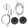 thumbnail image 2 of Hood Pin Car Universal Modified Hood Pin Aluminum Racing Engine Lock Black, 2 of 8