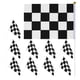 thumbnail image 2 of 10 Uds. Bandera de carreras bandera a cuadros Banner coche de carreras decoración de fiesta Favor de fiesta, 2 of 4