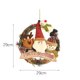 thumbnail image 1 of Corona de Navidad artificial, verde, pícea de Crestwood, decorada JAMW Sencillez, 1 of 5