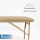 thumbnail image 4 of Juego de Sábanas La Nueva Perla Beige Microfibra para Camilla de Masaje Spa, 4 of 8