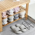 thumbnail image 1 of BRIGHTFUFU Layered Storage Rack Iron Multi Layer Organizer for Closet Organization 1Pack, 1 of 4