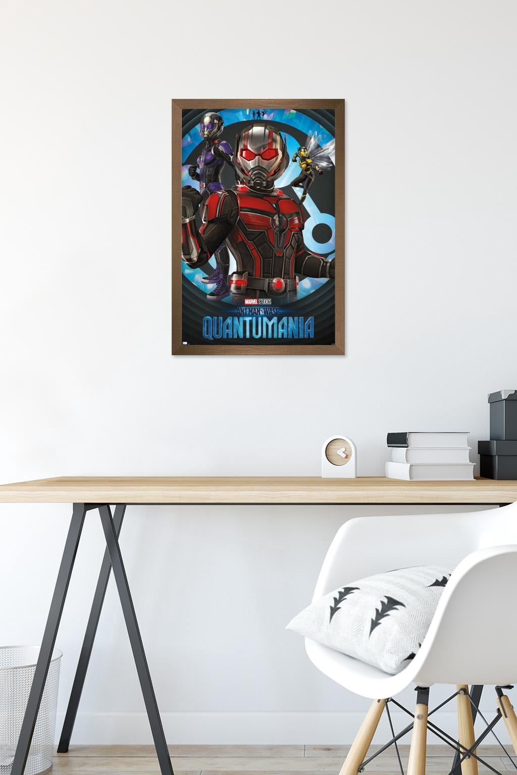 Marvel Ant-Man And The Wasp: Quantumania - High Render Trio Wall Poster, 14.725" x 22.375" Framed