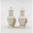 thumbnail image 3 of Ceramic Pink Rose Salt and Pepper Shakers Gold Trim, 3 of 4