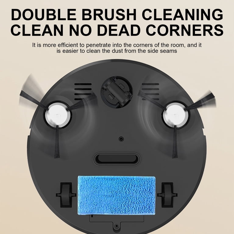 3-in-1 Vacuum Cleaning Robot, Intelligent Sweeping Mopping Robot