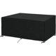 thumbnail image 1 of Funda rectangular para mesa de jardín, impermeable, para muebles de jardín, funda protectora para muebles de jardín, lona para muebles de exterior, resistente al viento, anti-UV, 250 x 150, 1 of 1