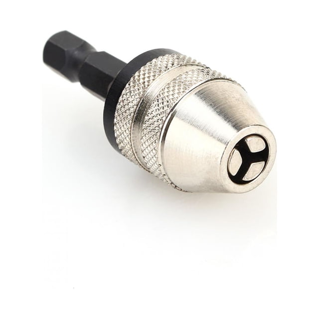 Mandrin Sans Clé, Outil de Conversion de Mandrin de Forage Adaptateur Hexagonal pour Entrepôt pour Garages