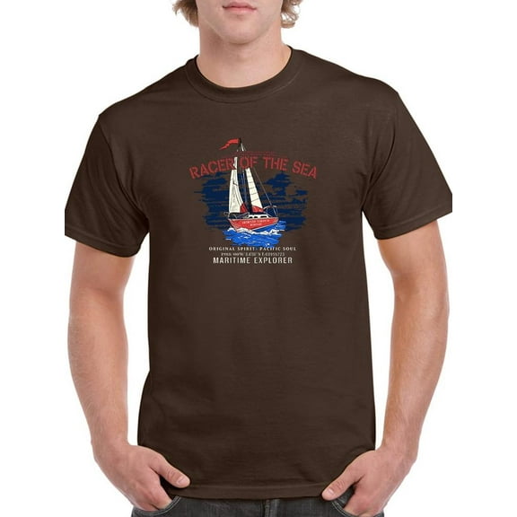 Racer Of The Sea T-Shirt Men -Image by Shutterstock, Male Large