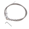 thumbnail image 2 of Stainless Steel Throttle Cable Adjustable Accelerator Cable Universal Fit for Most Vehicles with Enhanced Performance Easy Installation, 2 of 7