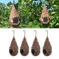 thumbnail image 1 of Paquete de 4 Casas para Pájaros Macarena Colgante Nido de Colibrí Tejido a Mano, 1 of 8