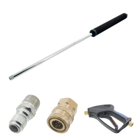 Deluxe 4000 PSI 10.5 GPM 300°F Pressure Washer Gun Kit and 28in. Wand