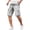 Gray, variant on Nestiefly Big and Tall Cargo Shorts for Men Drawstring Elastic Waist Summer Work Short with Multi Pockets Navy L