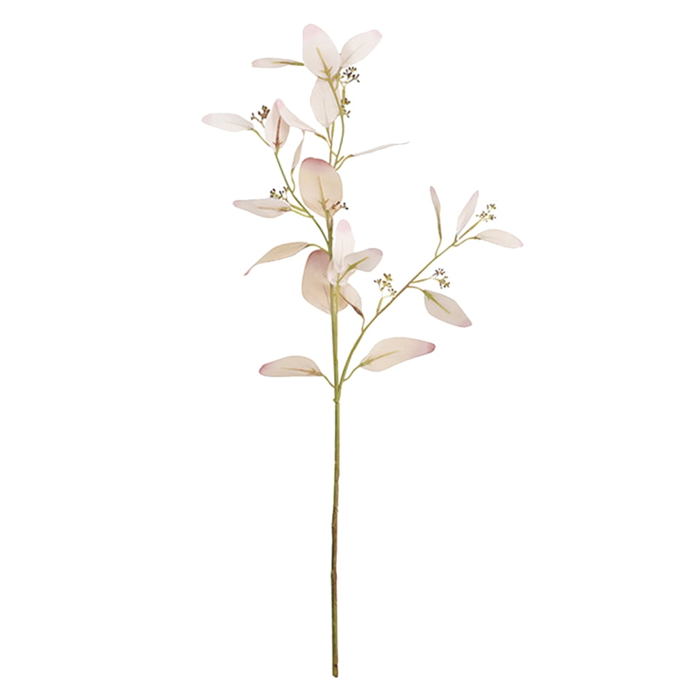 Eucalyptus Branches Artificial Plant Stems Greenery Silk Leaves Plastic Faux Wedding Centerpiece