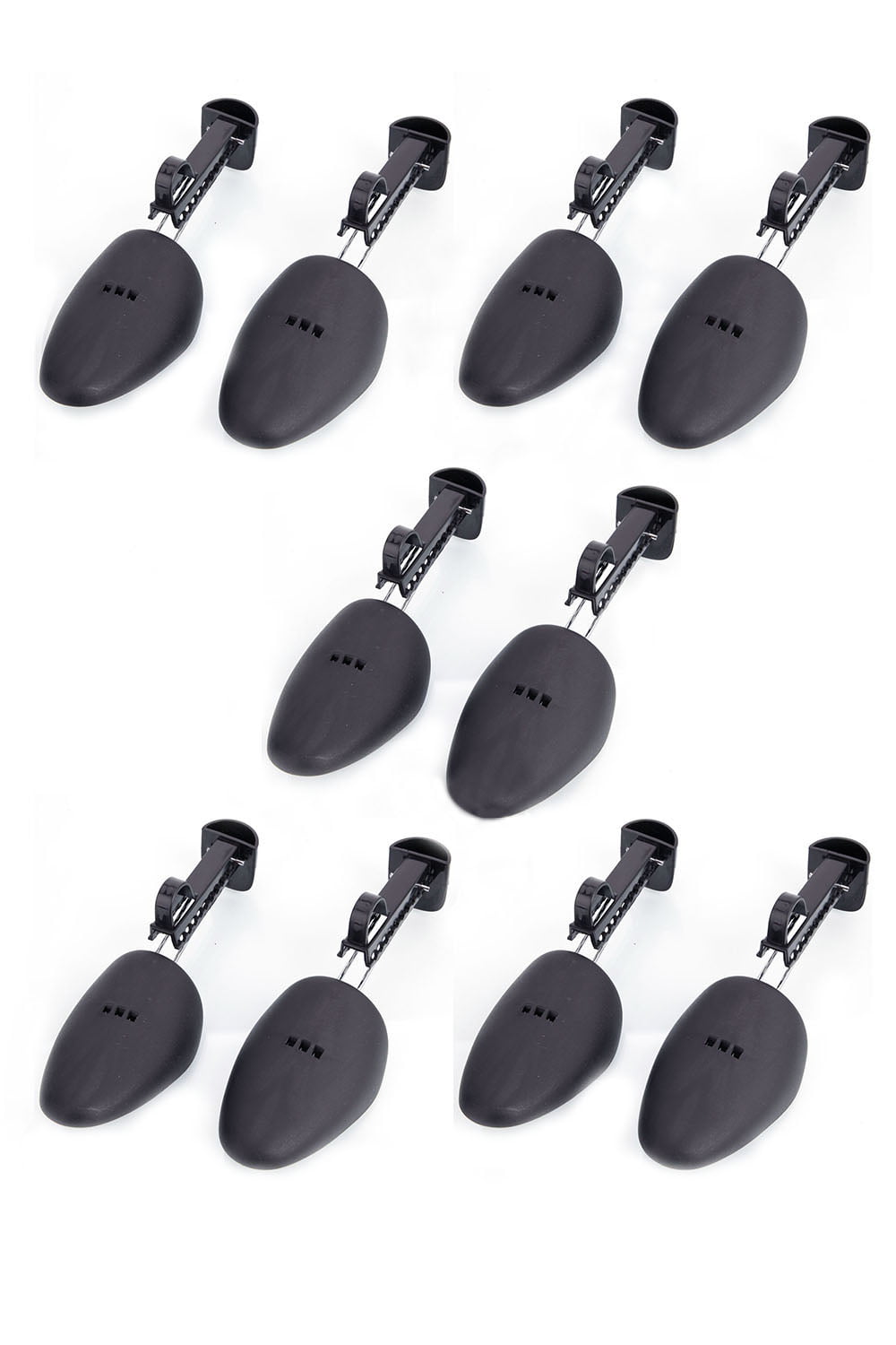 10X Pairs Of Men Plastic Shoe Trees Maintain Shapes Shoes Footwear Stretcher 