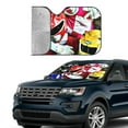 thumbnail image 4 of Power Rangers Car Windshield Sun Shade Auto Front Window Sunshade Cover Block Uv Rays Sun Visor Protector Car Accessories For Car Truck Suv Medium, 4 of 9
