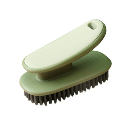 

shyuyusa Color Blocking Clothes Brush Shoe Brush Multifunctional Household Cleaning Brush Non Hair Shedding Laundry Brush Soft Hair Shoe Brush Quality Durable Cleaning Washing Brush
